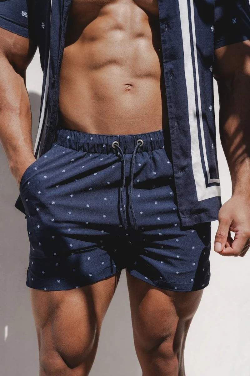 Printed Medallion Swim Short - Image 3