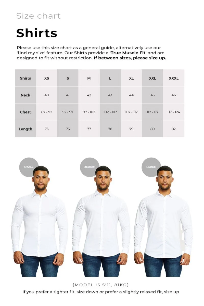 Muscle Fit Signature Shirt 2.0 in Blue - Image 8