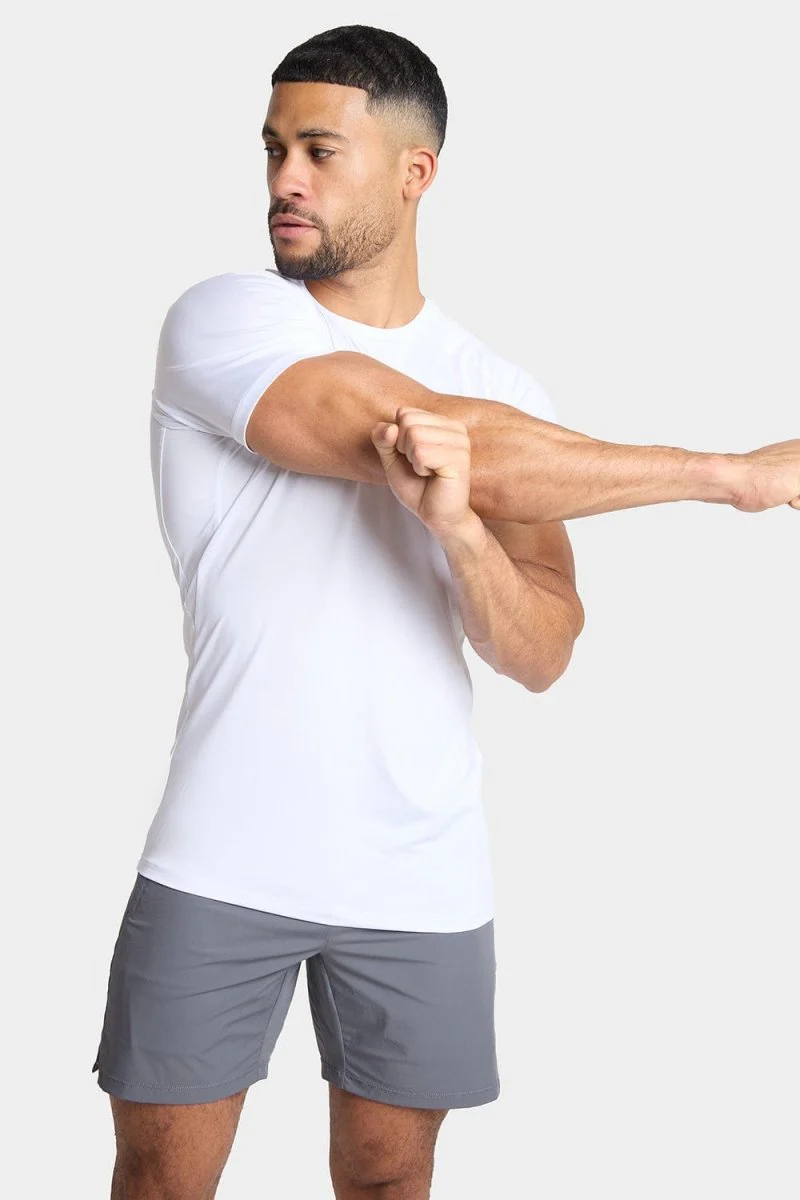 Training Top in White - Image 4