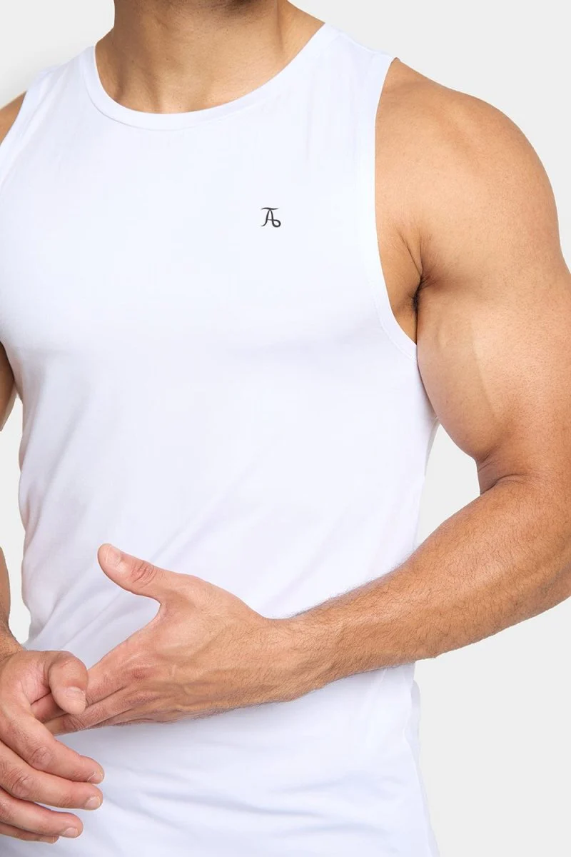 Training Vest in White - Image 3